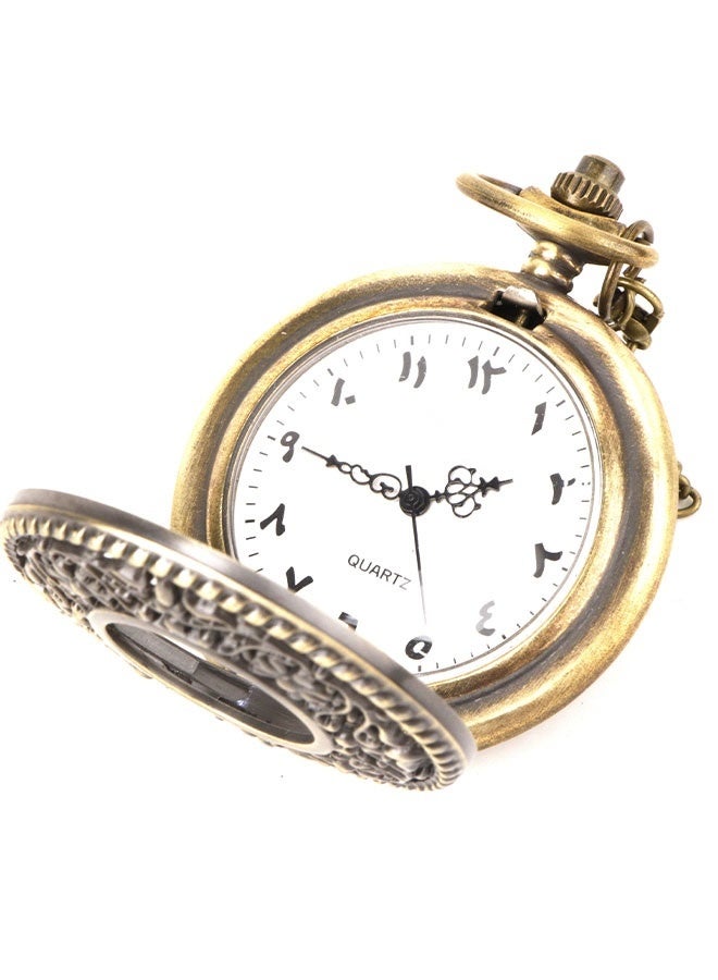 Luxury Classic Pocket Watch with Arabic Numerals – A Vintage Blend of Elegance and Heritage - Image 3